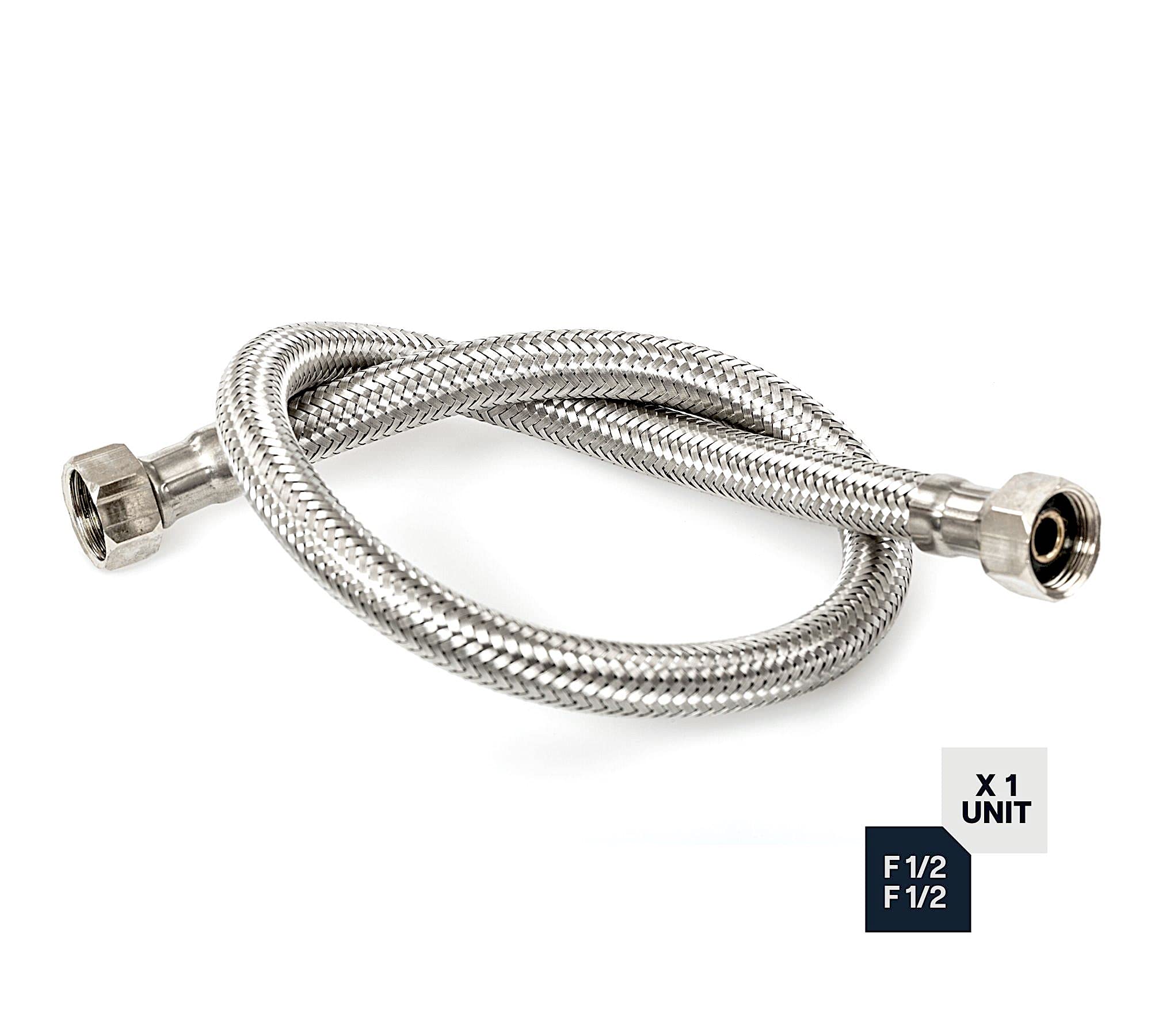 DOJA Barcelona Flexible tap Hose, Flexible Water Supply Hose, Pipes for Taps tap, Water Supply - Image 3