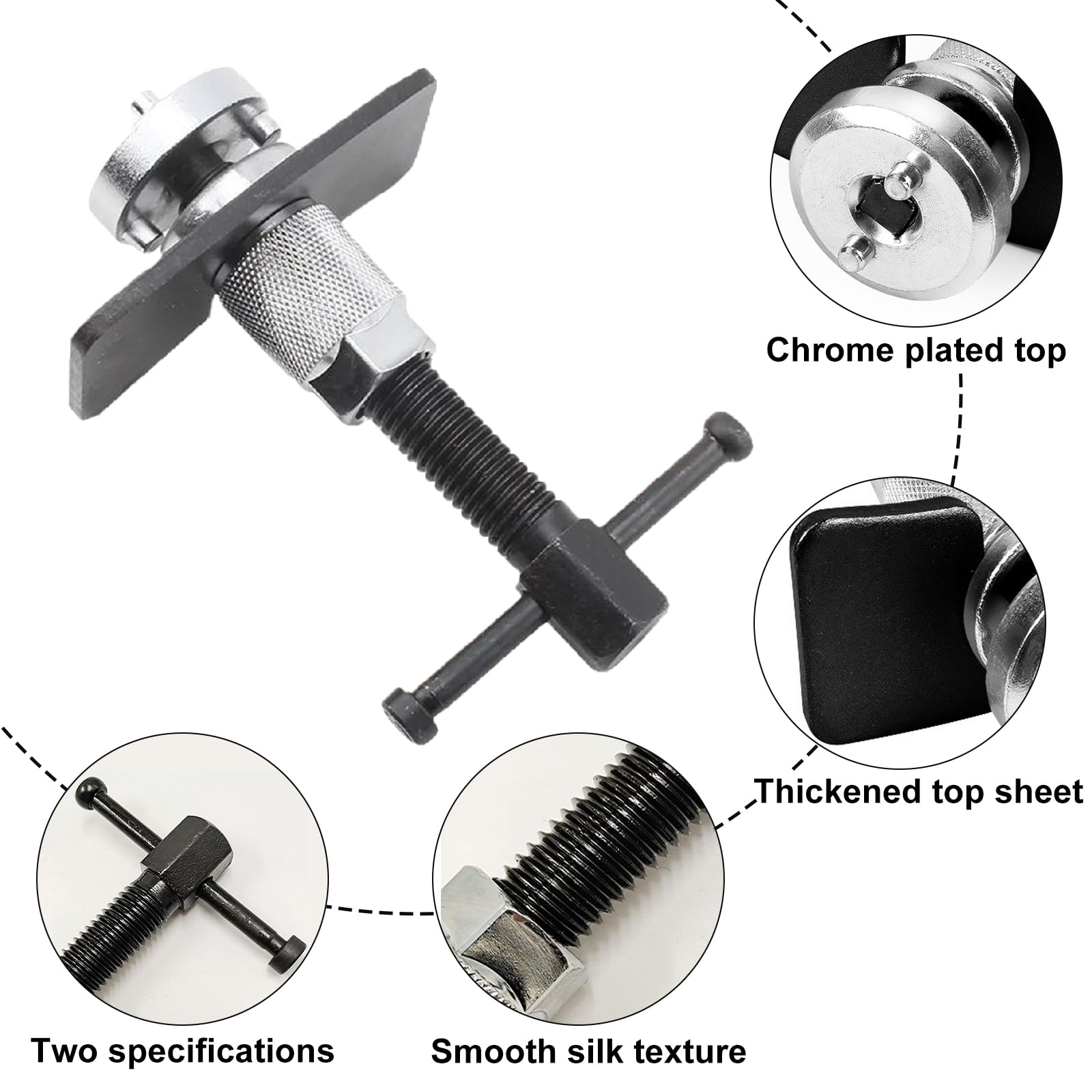Arretratore pistoncini freni, Pinza Pistone del Separatore, Set di ripristino del pistone del Freno, Separatore De Pistone Disco del Freno, Per la sostituzione delle pastiglie dei freni posteriori