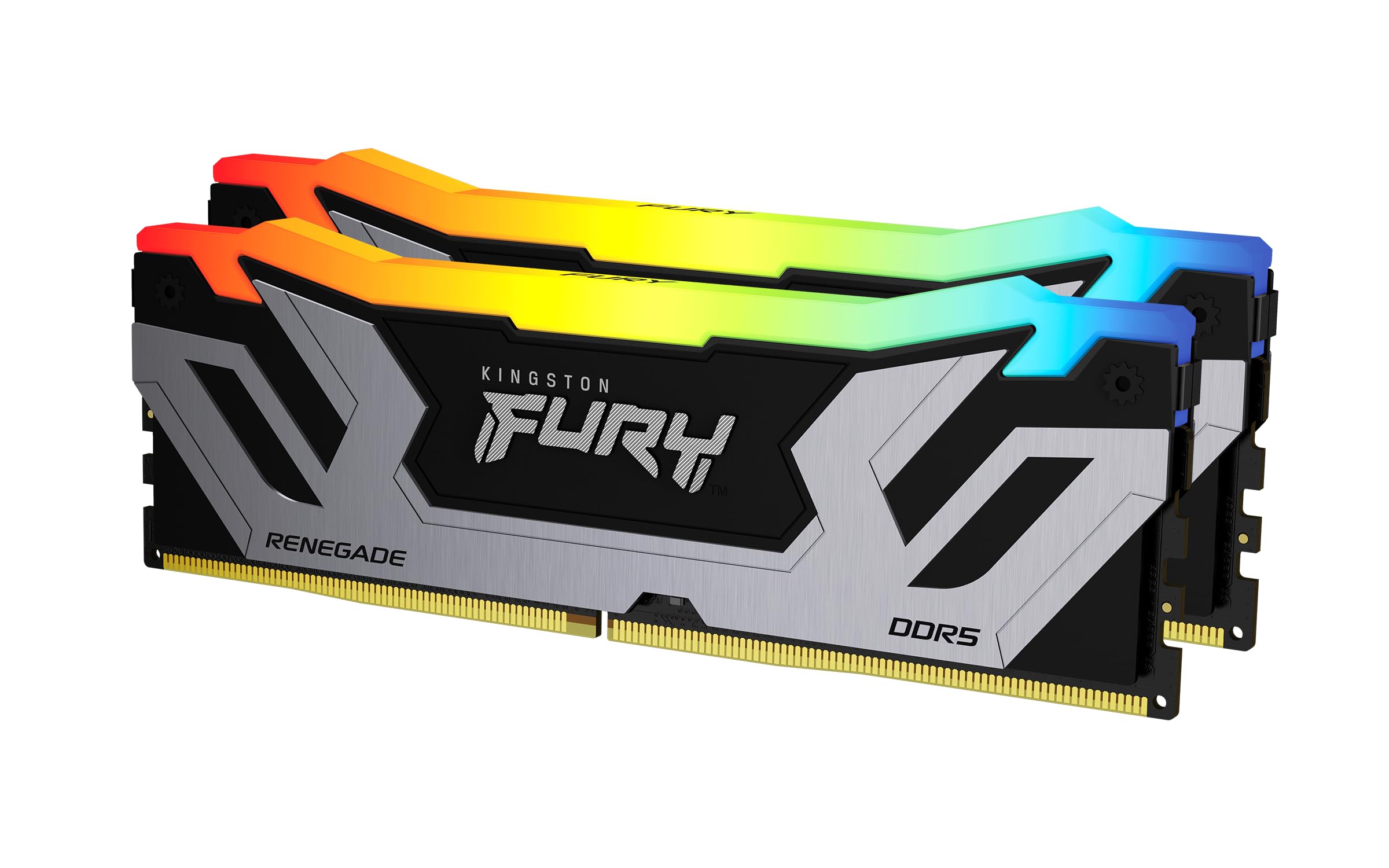 Kingston FURY Renegade DDR5 RGB Plata - Negro XMP 48GB (2 x 24 GB