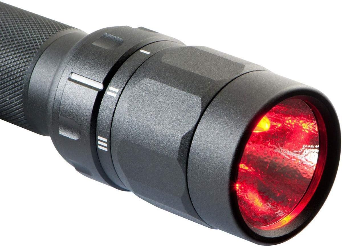 Pelican 023700-0000-110 Progear 3-LED High-performance Flashlight with 3-color Modes