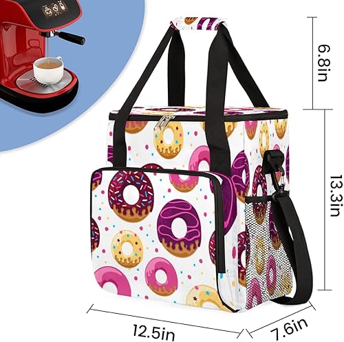 Miniatura 2 de Bolsa de transporte para cafetera Keurig K-Mini o K-Mini Plus K-Mini Plus K-Cup de almacenamiento portátil para cafetera, bolsa de viaje