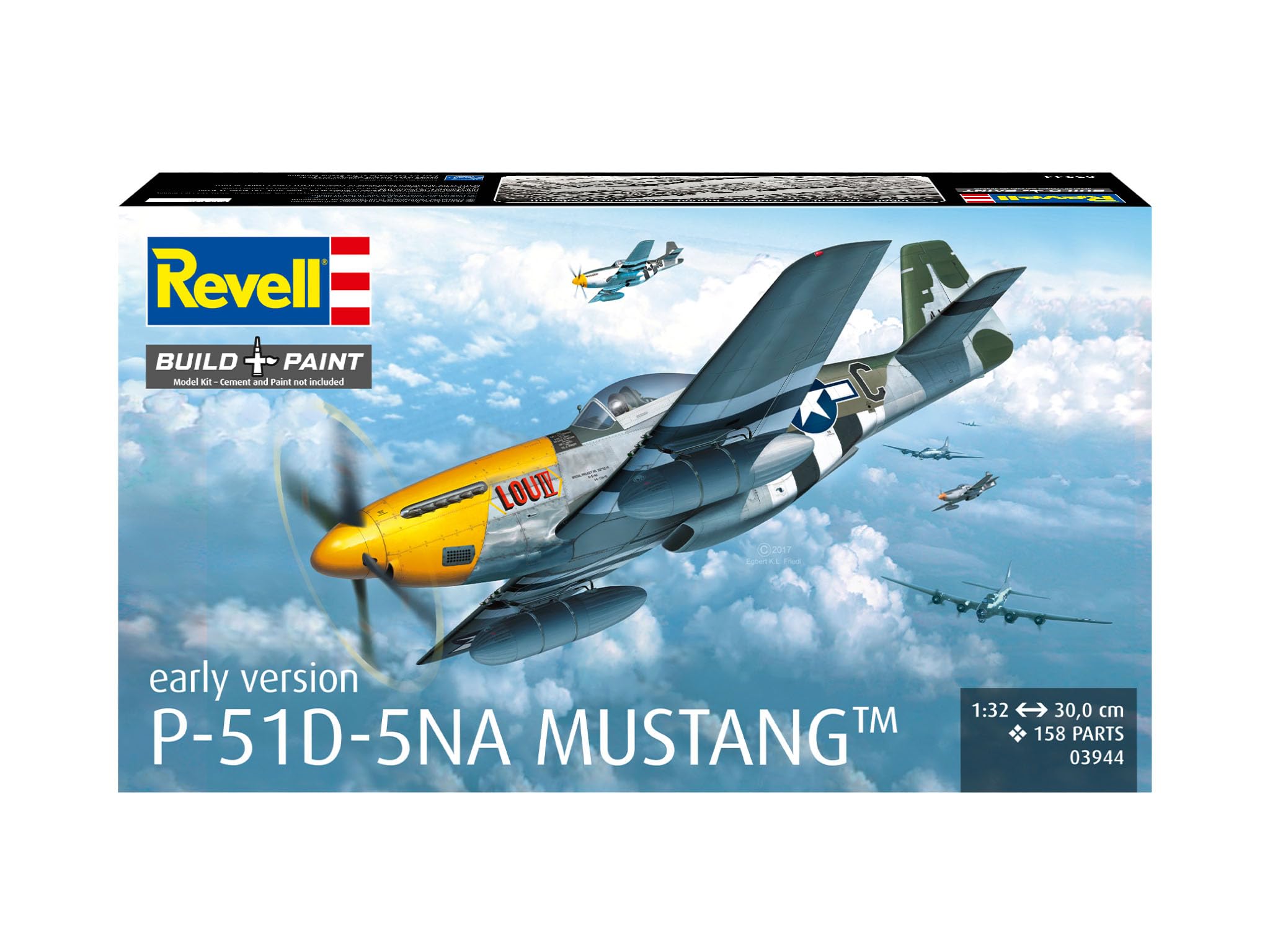Revell - 03944 P-51D-5NA Mustang (Early Version