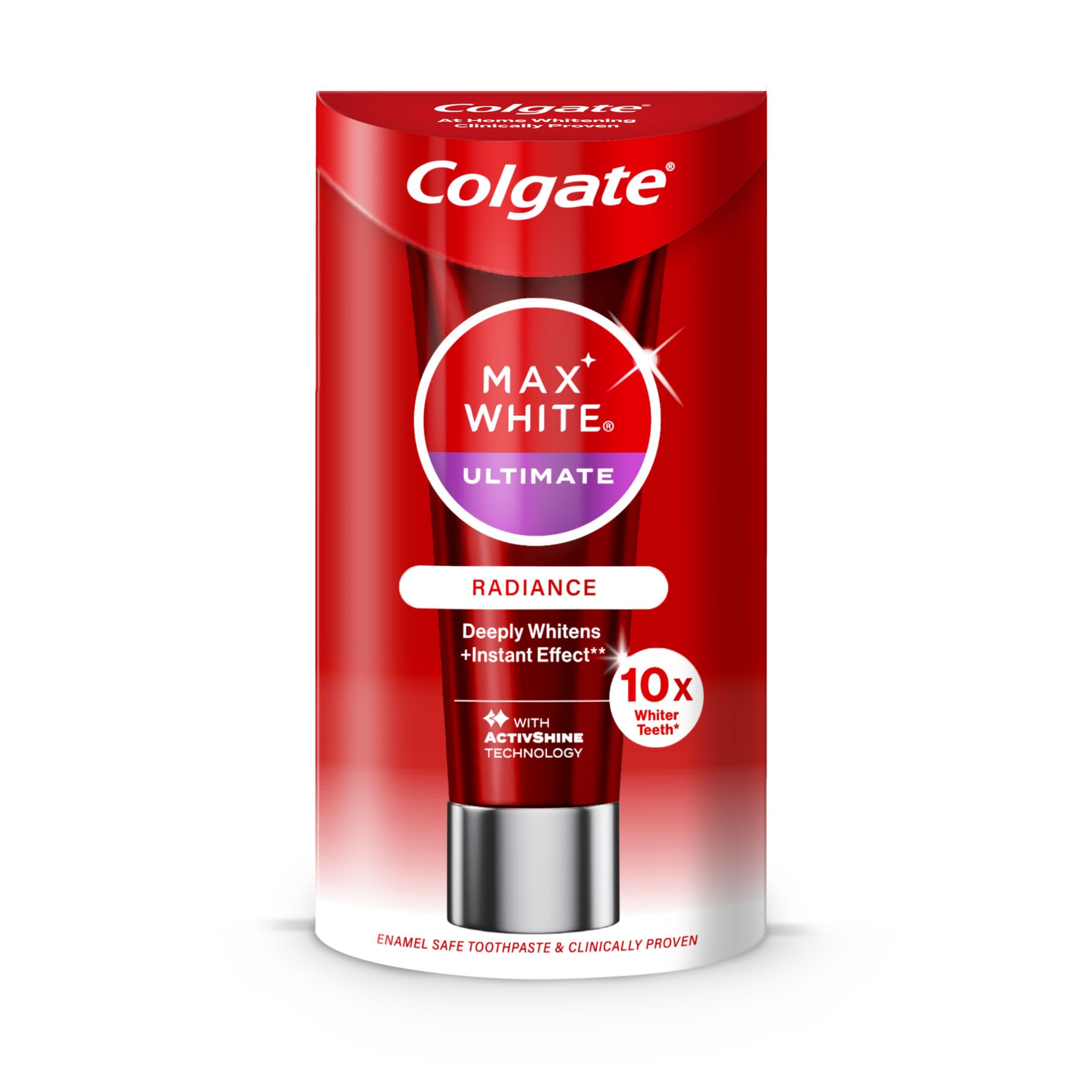 Colgate Max White Ultimate Radiance Toothpaste, 75ml