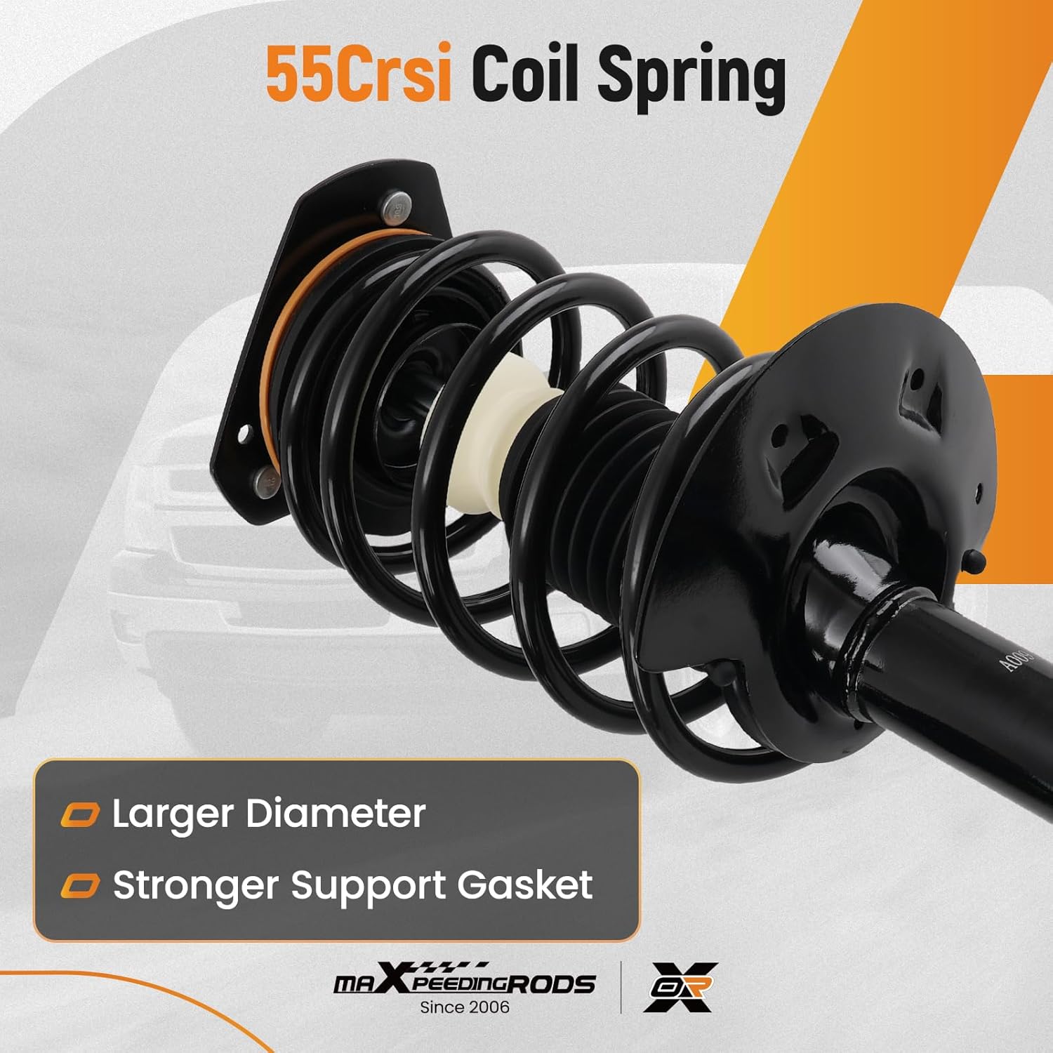 maXpeedingrods 171661 1332303 Front Strut for Chevy Impala Monte Carlo 2000-2013 Buick Allure Century LaCrosse Regal 1997-2009 Pontiac Grand Prix 1997-2003, Shock Absorber Strut Assembly w/Coil Spring