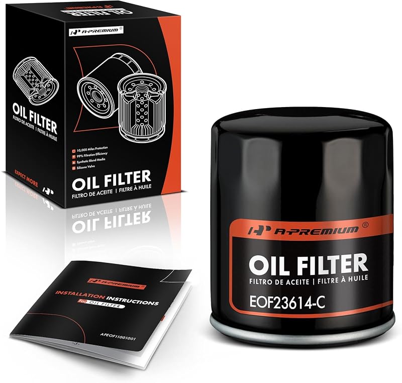 Filtro de óleo spin-on A-Premium para diversas aplicações automotivas