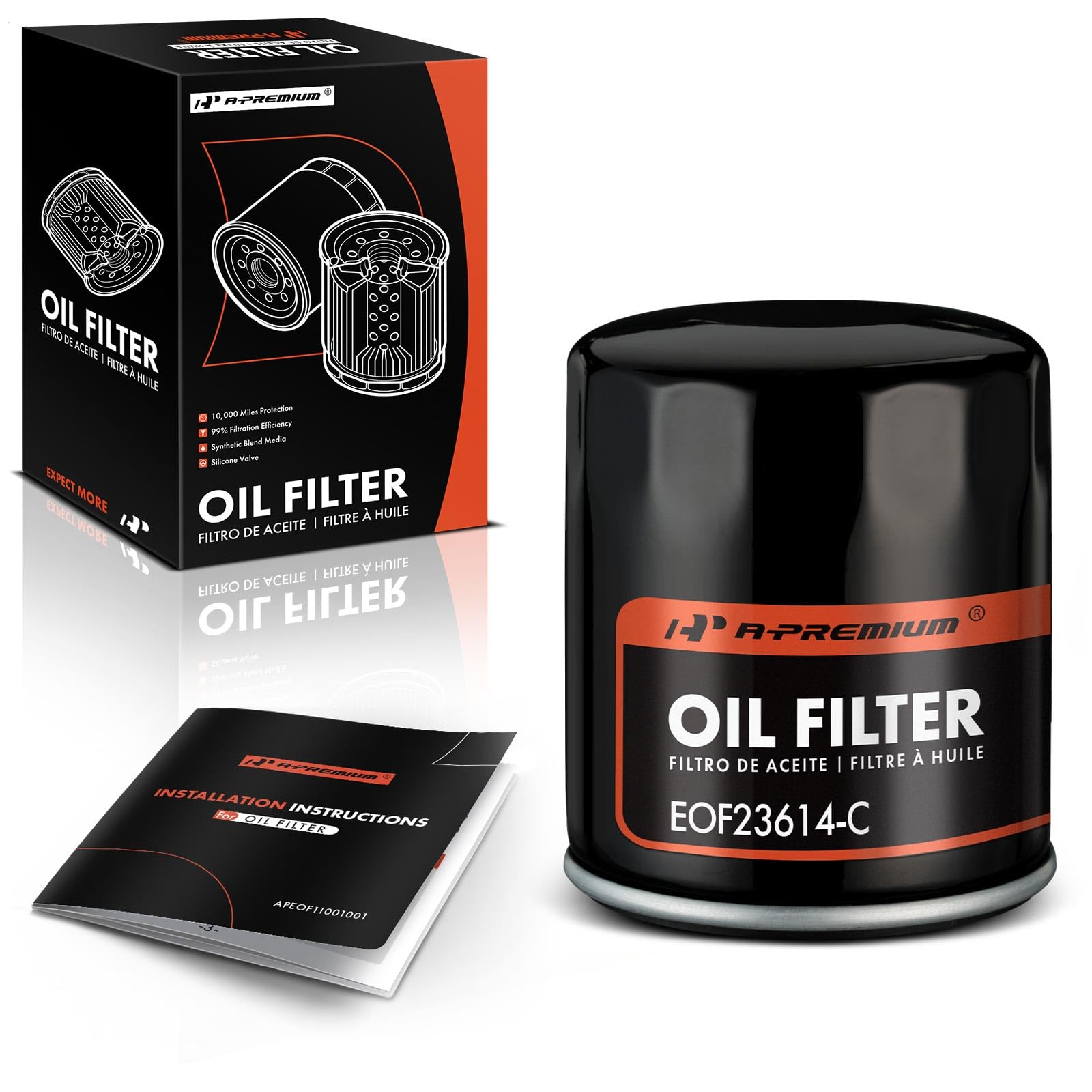 A-Premium 10K Miles Oil Filter
