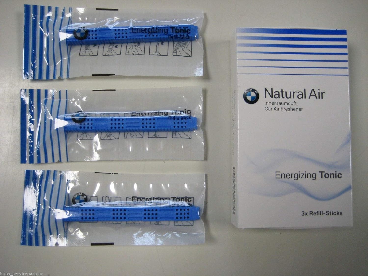 BMW Natural Air Freshener Refills (Balancing Amber) : Automotive