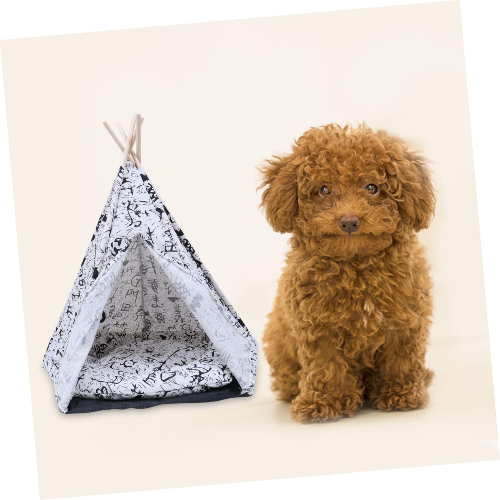 ibasenice Tente pour Chien pour Chien Abri Portable pour Animaux De Compagnie Lit pour Chat