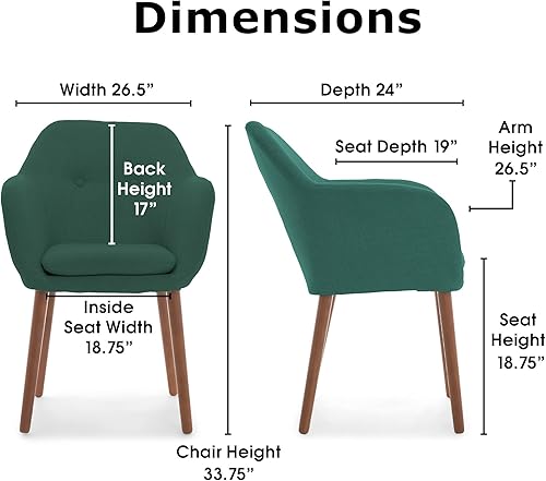 Miniatura 4 de Elle Decor chrroutrql02Elle Decoración Roux silla, Accent