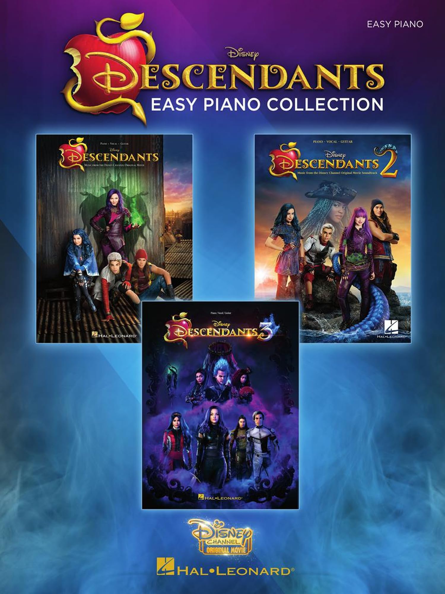 The Descendants Easy Piano Collection Disney Songbook | Music from the Trilogy | 10 Songs Including Rotten to the Core, Queen of Mean and More | Hal Leonard Sheet Music
