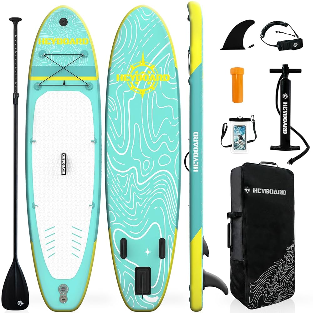 heyboard SUPボード HEYBOARD Inflatable Stand-Up Paddle Board 10'6