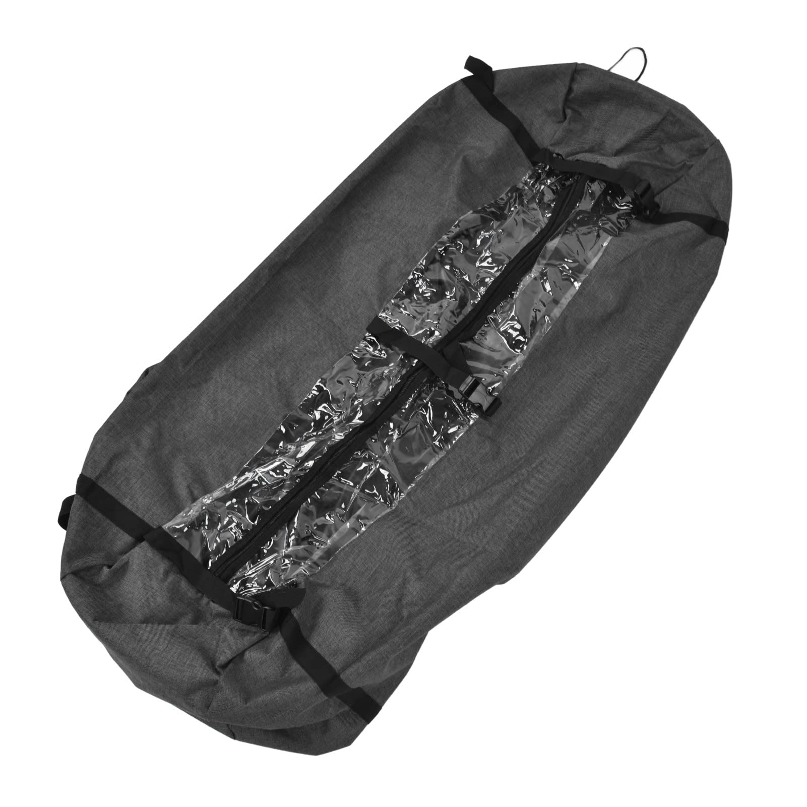 Borsa porta abiti da appendere trasparente, copertura per riporre vestiti, resistente alla polvere, organizer da viaggio, grande capacità, per armadio, dormitorio, seminter