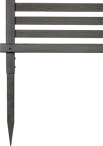 Miniatura 9 de Enclo Privacy Screens EC18013 - Kit de valla alpina de color carbón sin excavación de 4.5 pies de alto x 3 pies de ancho, pantalla de privacidad de