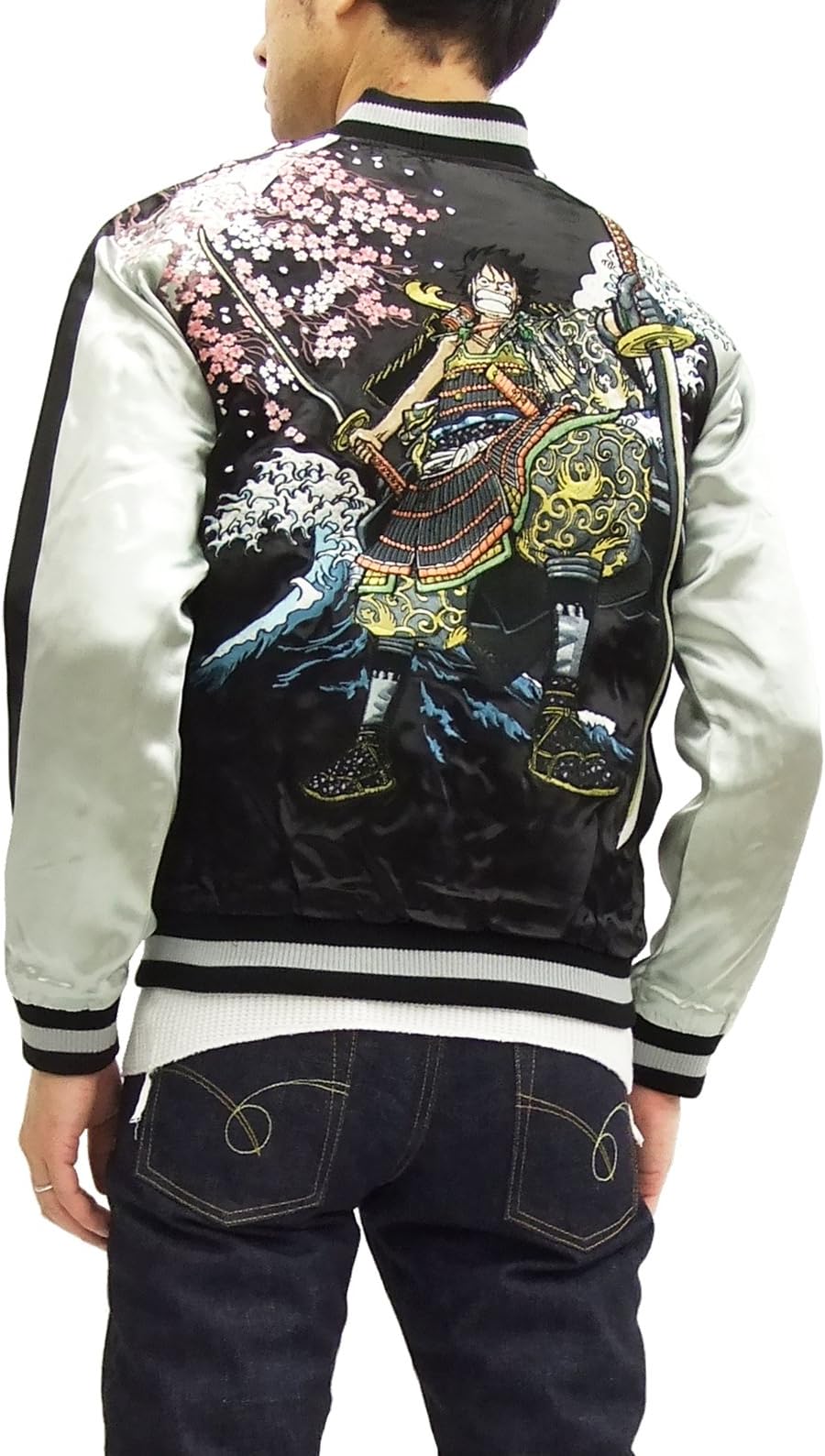 SCRIPT One Piece x Men's Japanese Souvenir Jacket Monkey D. Luffy OPSJ-006