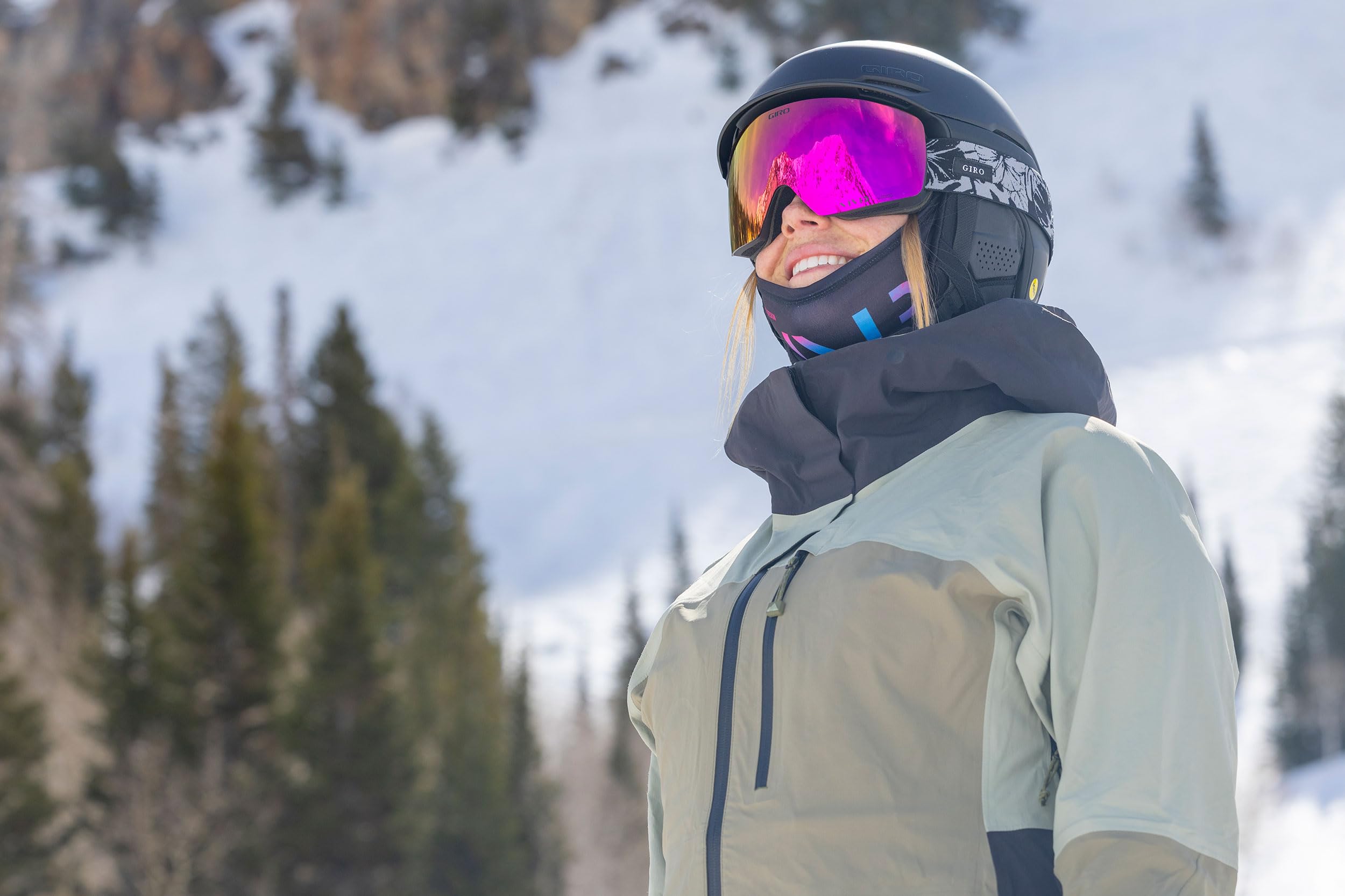 Giro Contour RS Lunettes de ski et de snowboard pour homme et femme – Changement rapide magnétique avec 2 verres vifs – Technologie anti-buée – OTG