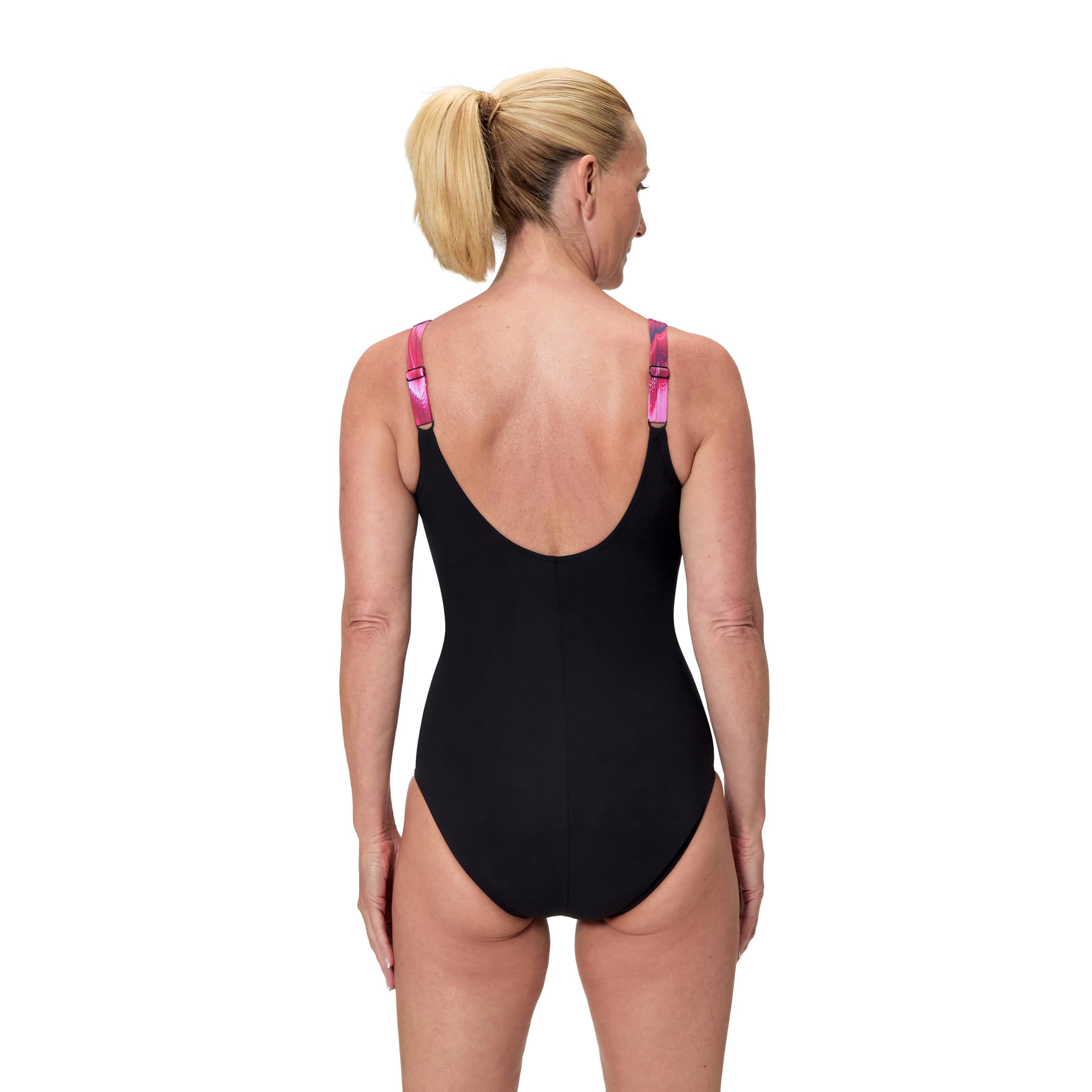 Speedo Print Luna Lustre One Piece Costume da Bagno Donna