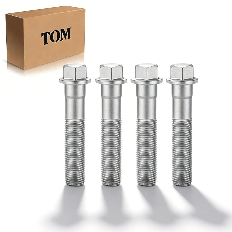 Kit de parafusos de montagem do cubo e rolamento da roda dianteira TOM 917-519 para Chevrolet, GMC, Cadillac e Hummer – 4 unidades