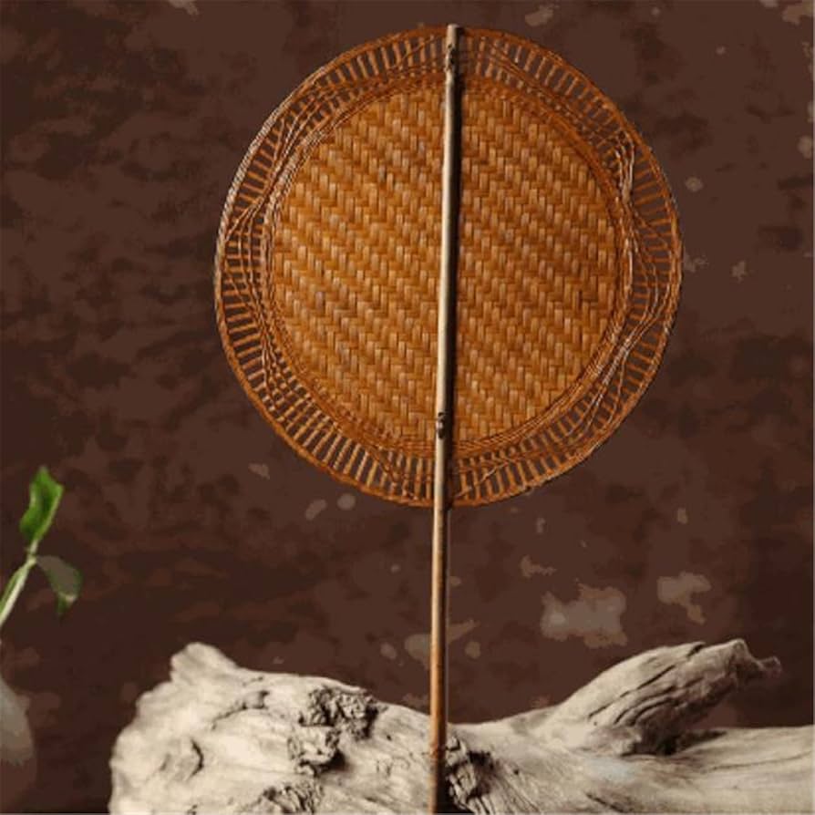 団扇 竹編み うちわ Amazon.co.jp: 団扇 うちわ クリエイティブな手作りのヴィンテージ竹
