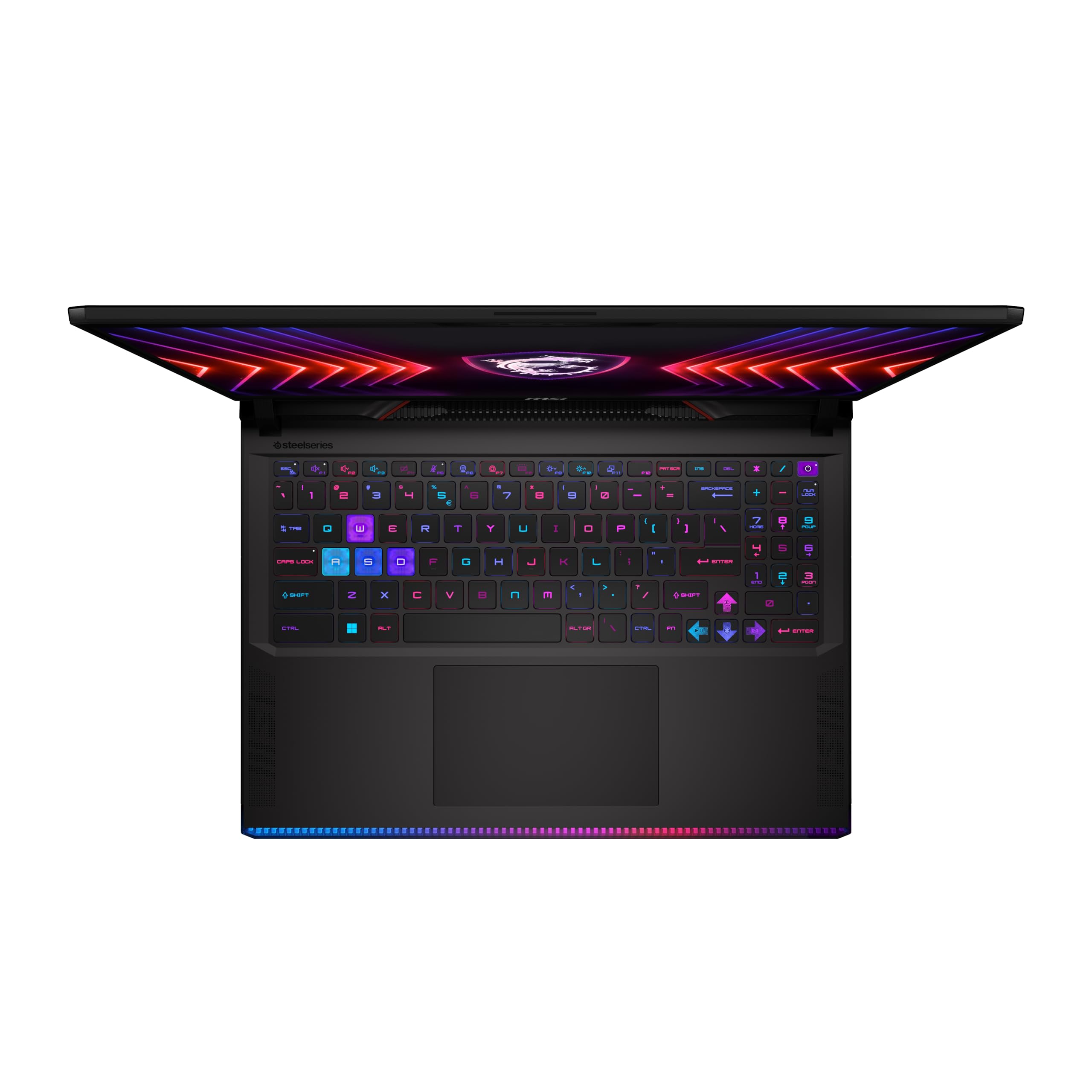 MSI Raider GE68 HX 14VGG-244IT, Notebook Gaming, 16" 16:10 QHD+ 240Hz, Intel i9-14900HX, Nvidia RTX 4070 GDDR6 8GB, 1TB SSD PCIe4,DDR5 32GB, WiFi 7, Win11 Home [Layout e Garanzia ITA]