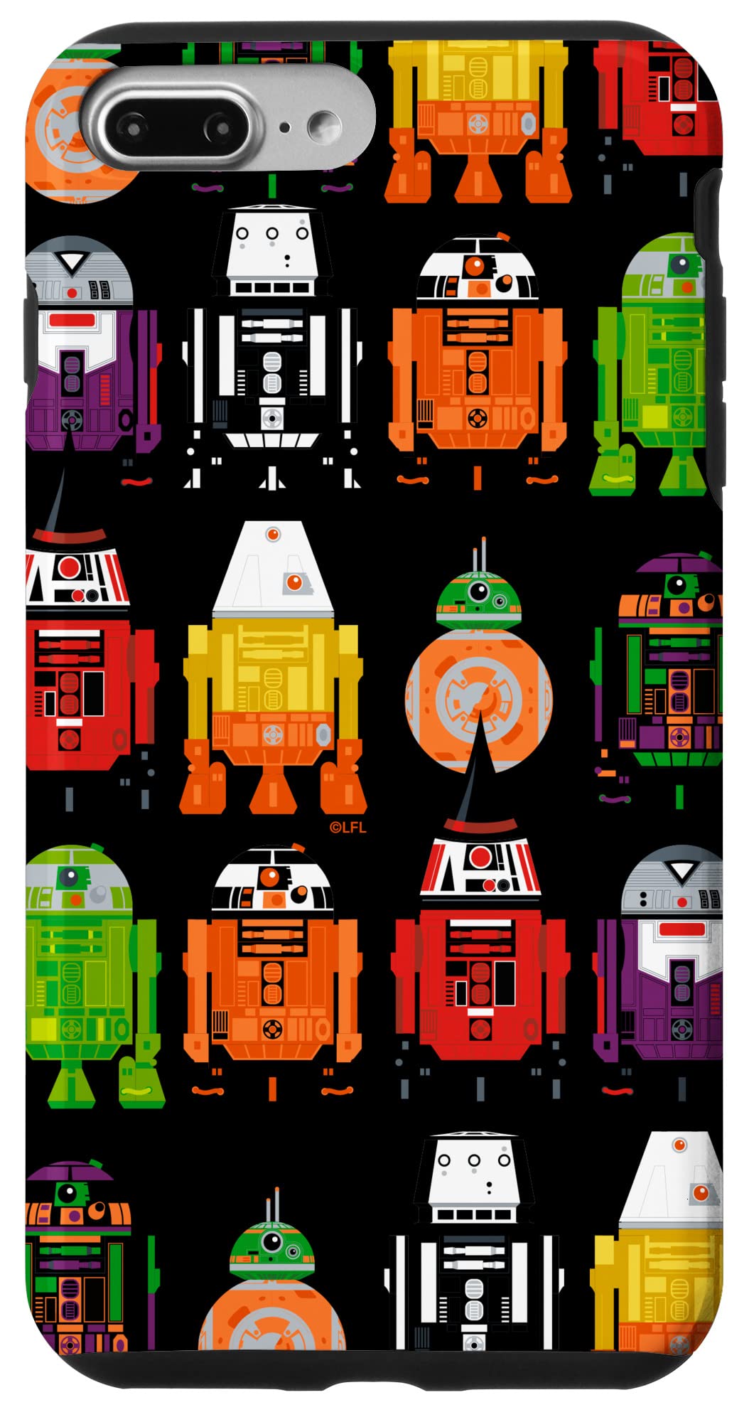 Coque Star Wars Astromech Droids Halloween iPhone 7/8 Plus cadeau idéal geek