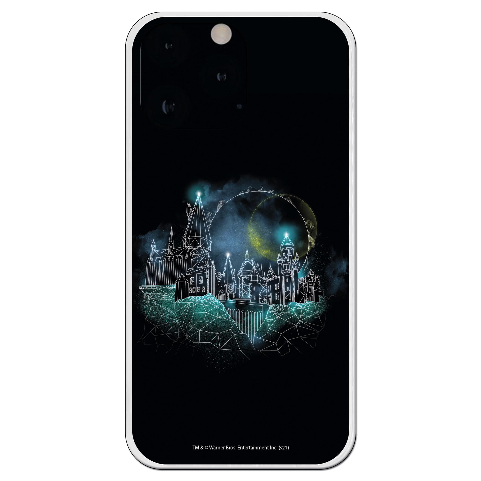 Personalaizer Hogwarts Flexible Case Compatible for iPhone 15 Pro MAX transparent