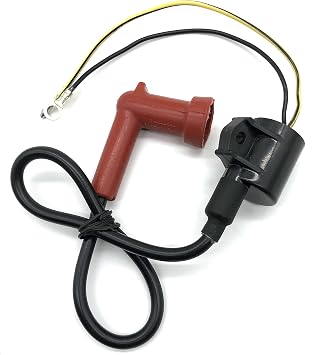 OMGparts Ignition Coil For Yamaha Outboard 2HP-250HP 2-Stroke 3-Cylinder 1989-2006 6H5-85570-00-00 6A1-85570-00-00 61N-85570-10-00 61N-85570-00-00