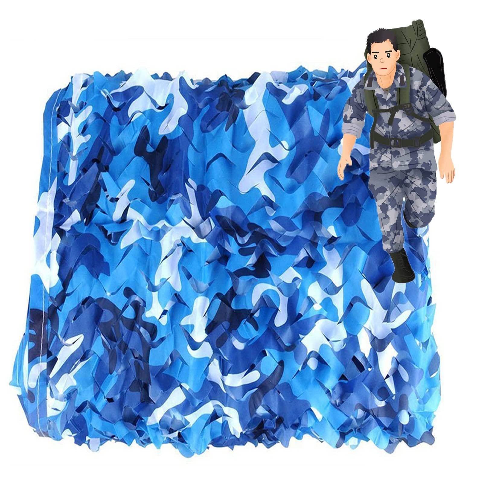 Oudini Bulk Roll Camo Netting 2X4m For Sunshade Camping Launching Hunting Army Jungle Camouflanet
