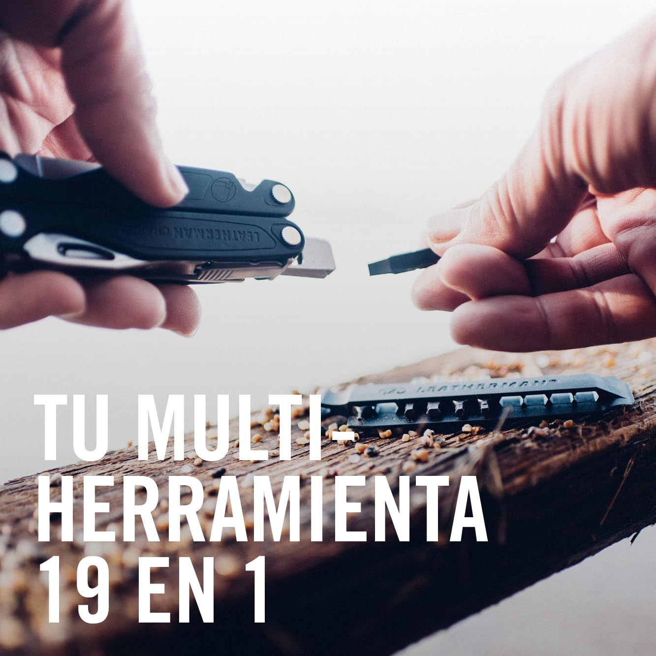 LEATHERMAN MICRA Color INOX., sin Funda, Caja cartón
