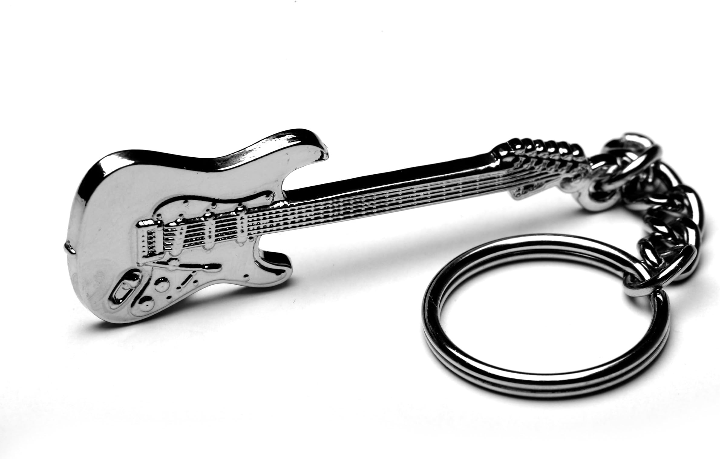 Stratocaster Guitar Classic Rock Keychain - Designed BY guitarists FOR guitarists! by Libero Designs