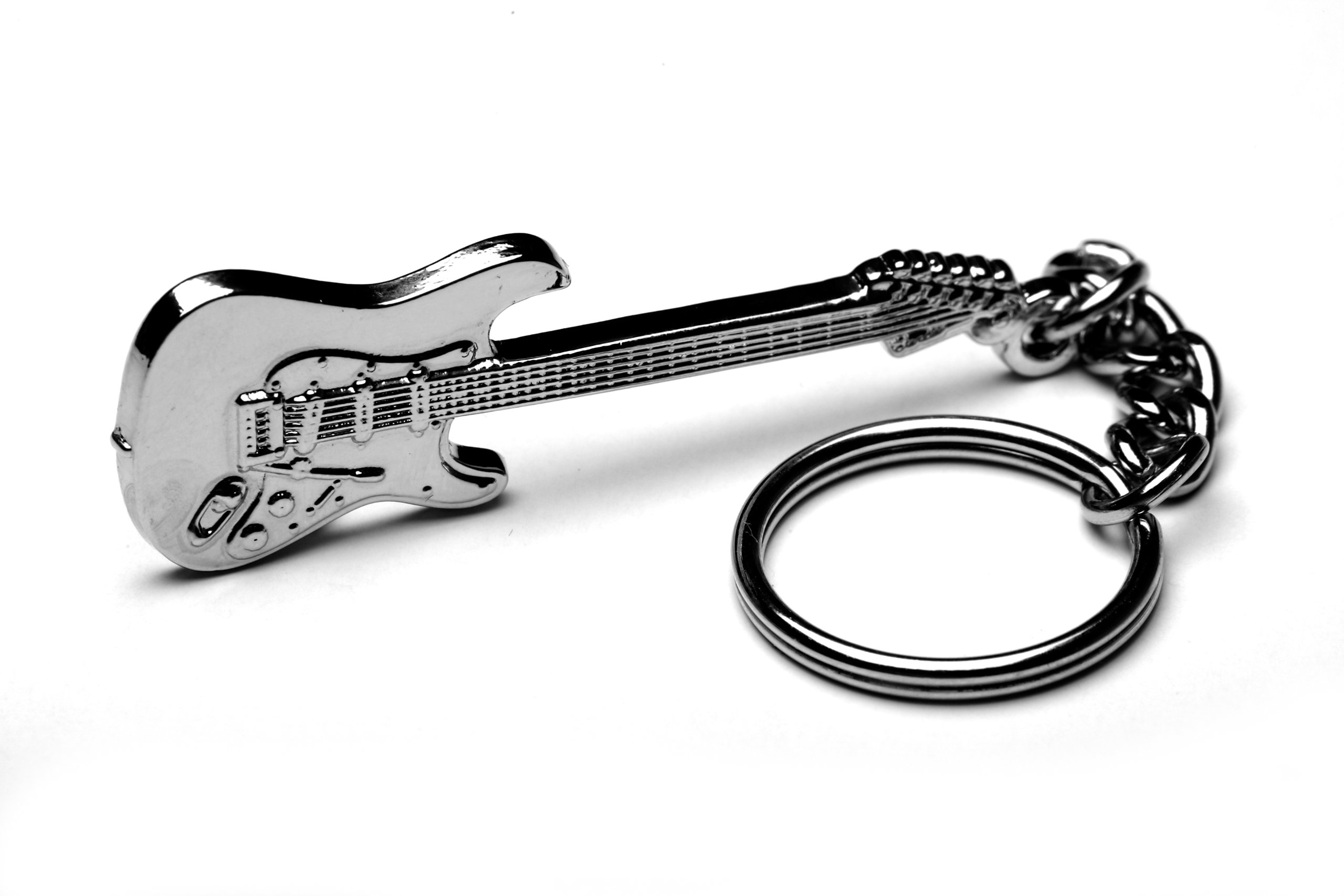 Stratocaster Guitar Classic Rock Keychain - Designed BY guitarists FOR guitarists! by Libero Designs