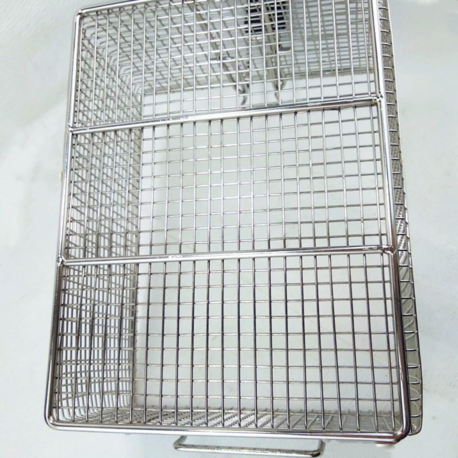 Cesta de acero inoxidable, freidora comercial duradera para cocina de restaurante, fácil de limpiar, ideal para uso profesional