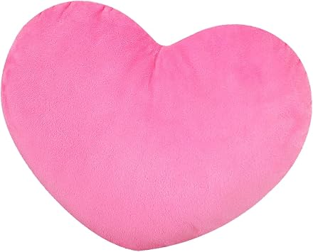 Heart Stuffed Pillow, Heart Shaped Pillow- Stuffed Pillow, Plush Cute Pillow, Heart Shaped Plush Doll Love Pillow Sleeping Girl Bed Simulation Cute Cushion Doll Cushion for Girls, Sofa Cushion Heart