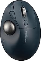 Vista 11 de Kensington Ratón inalámbrico TB450, Bluetooth LE y conexión de 2.4 GHz, 4 opciones de DPI, conecta hasta 3 dispositivos (K72194WW), negro-azul