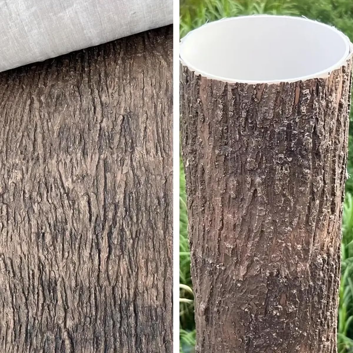 15.75x39.37inch Artificial Tree Bark - Realistic Decoration for Terrariums, Reptile Habitats & DIY Crafts, Tree Bark Panel for Indoor&Outdoor Decor.