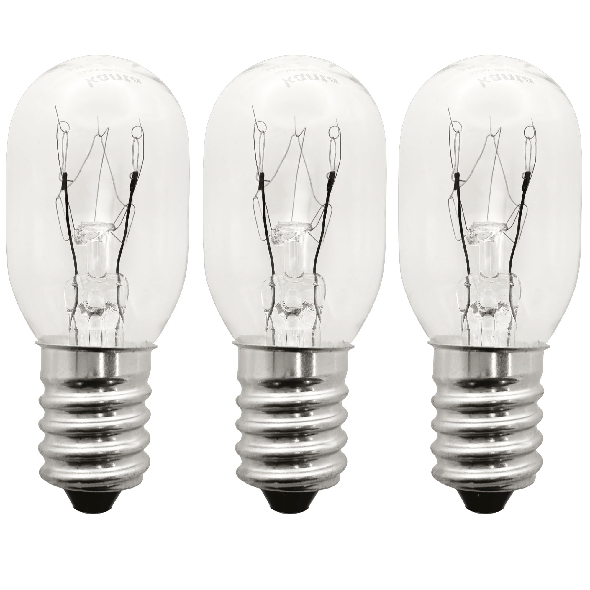 15W E14 Fridge Freezer Light Bulb 230V Salt Lamp Pygmy Bulbs SES (Pack of 3) Sewing Machine 2800K Heat Range from -20℃ to 300° Small Edison Screw Warm White