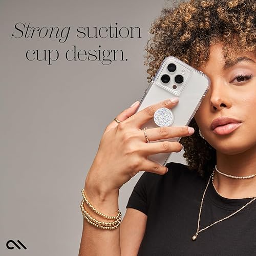 Miniatura 3 de Case-Mate - MINIS - Sujetador para teléfono - Soporte - Pedestal - Extraíble - Negro, Negro Cristal, Champagne Crystal, Fiesta de jardín azul,