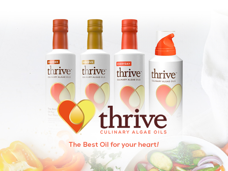 Amazon.com : Thrive Cooking Spray – Everyday Algae Oil Culinary