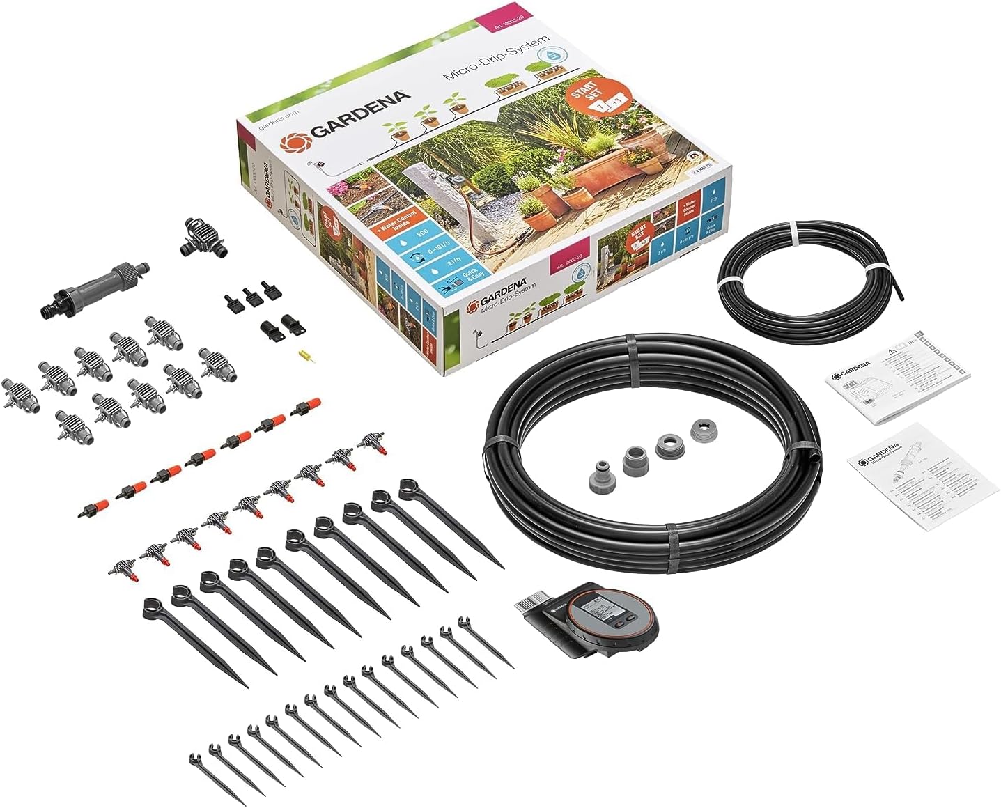 Kit D'arrosage Automatique Hozelock Pour Plantes Et Fleurs - Facile à Installer
