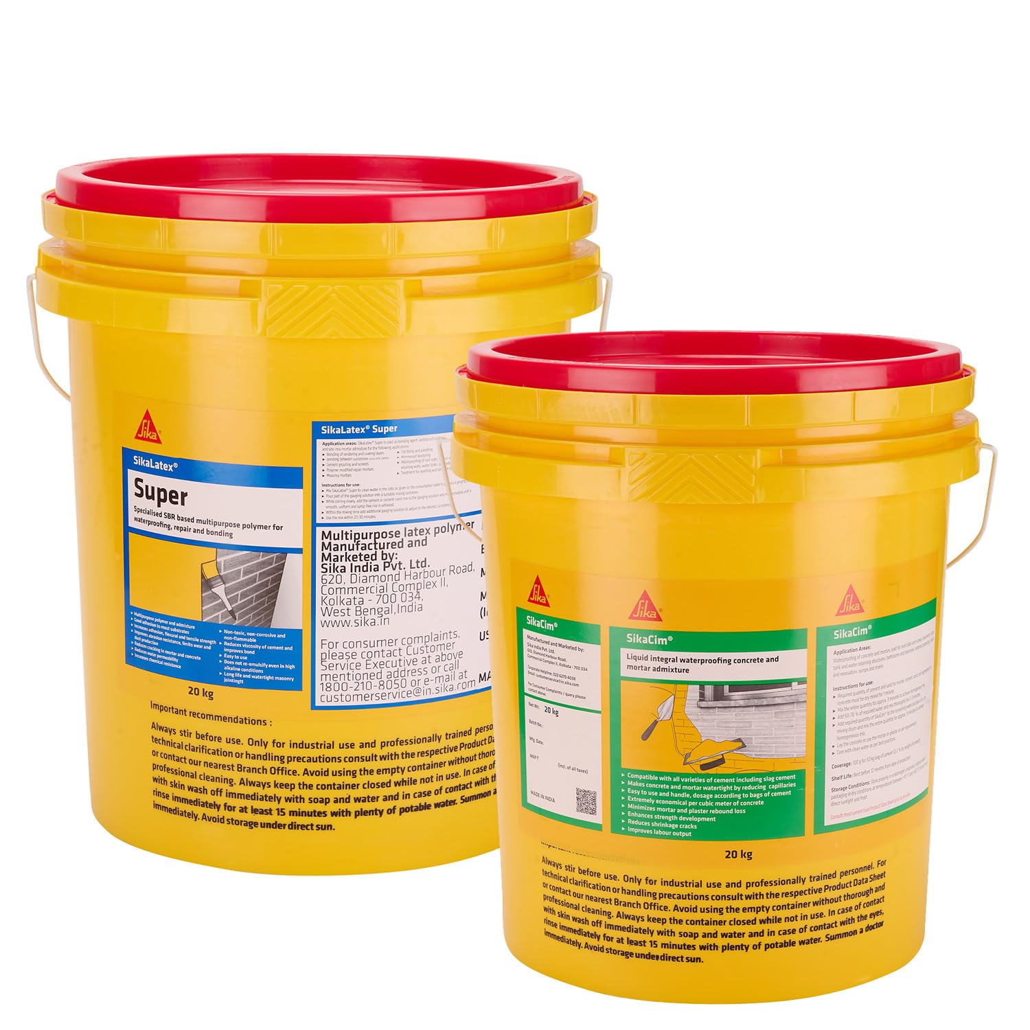 SikaLatex Super - Specialised SBR based multipurpose polymer for waterproofing, repair and bo