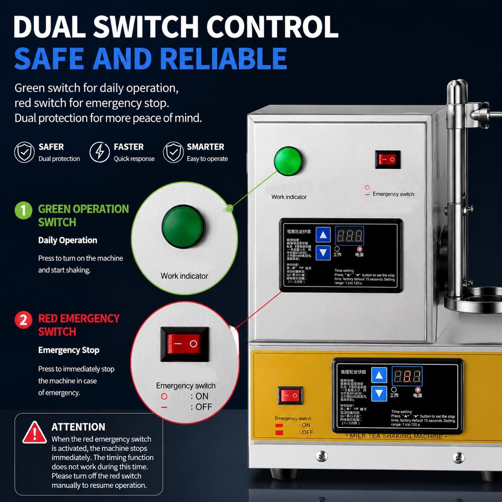 Shaker do Herbaty Mlecznej,Automatyczny Mieszalnik Napojów Elektryczny