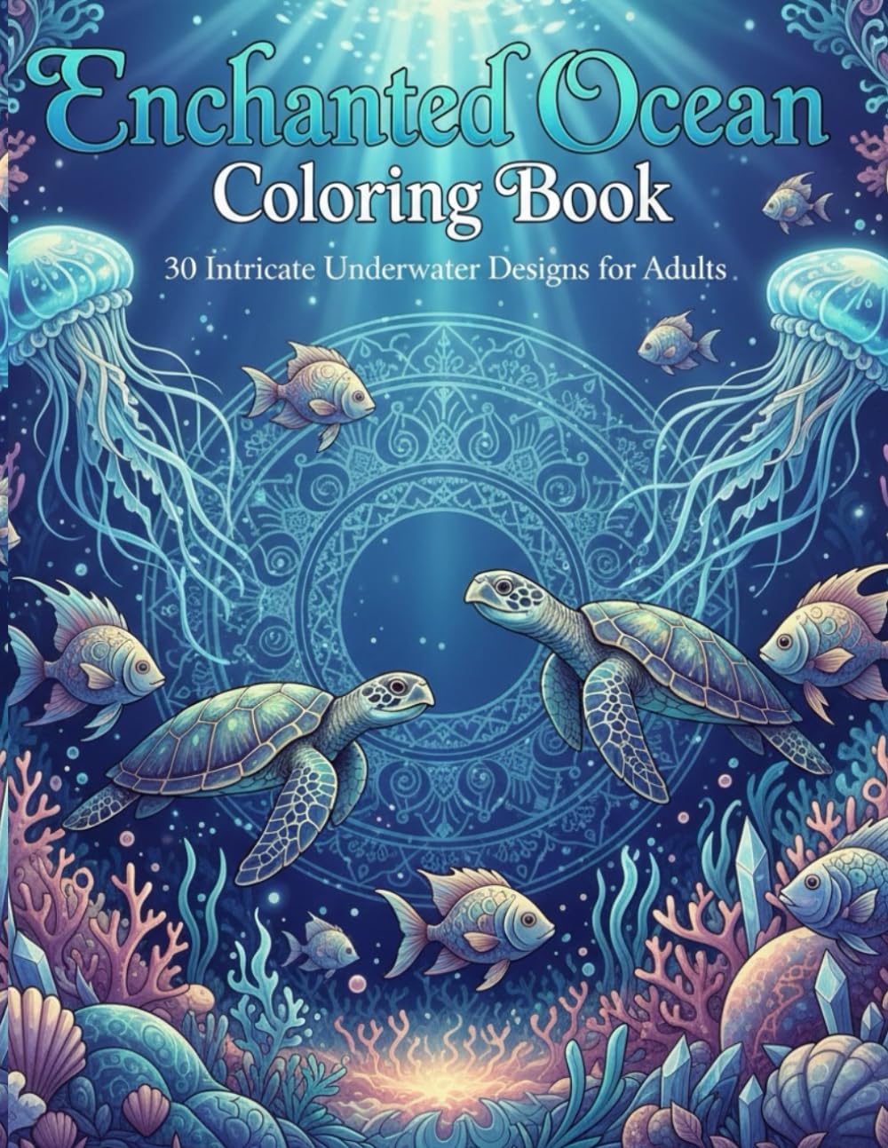 Enchanted Ocean Coloring Book