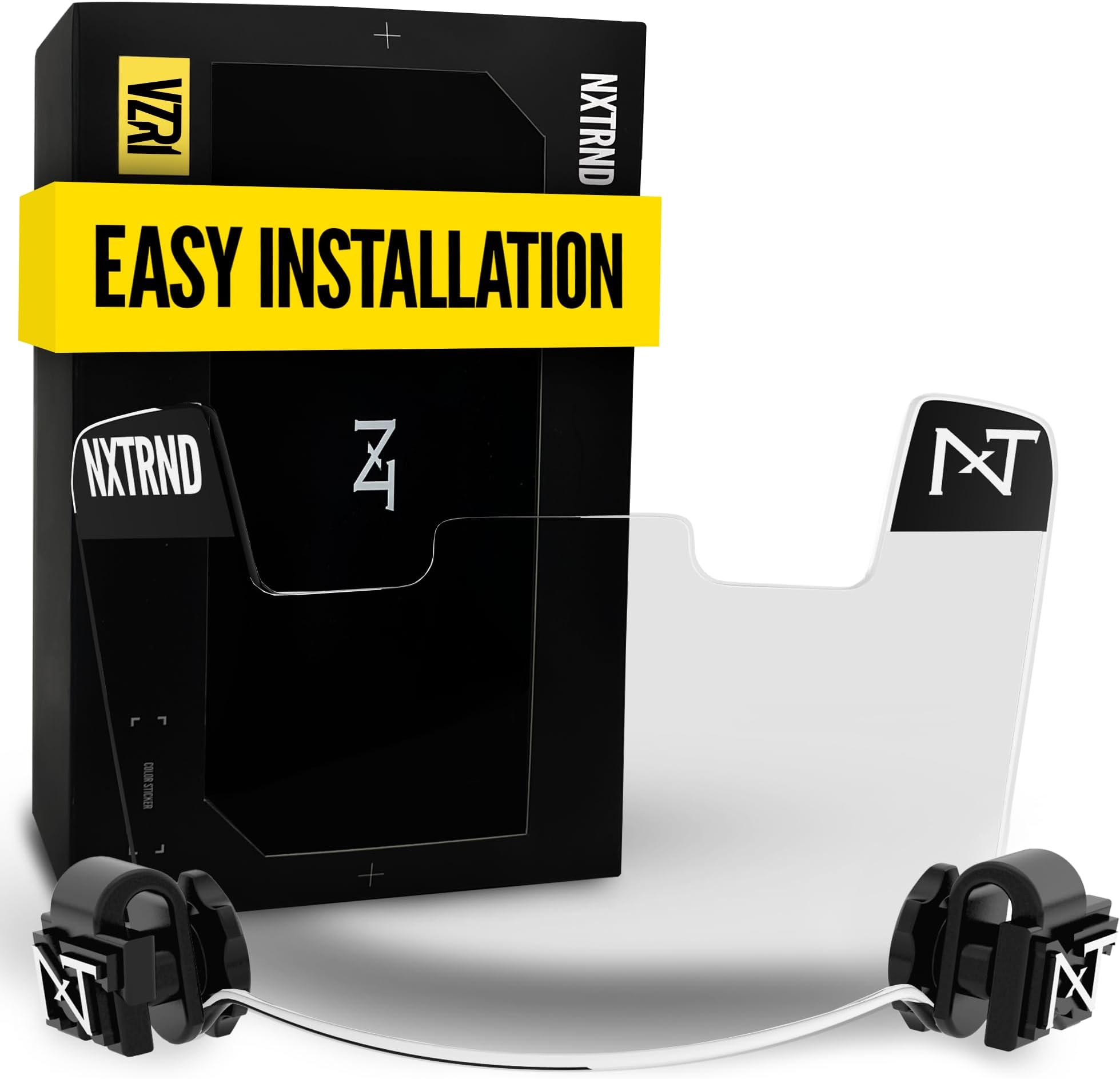 Nxtrnd VZR1 Football Visor, Flat Lens Technology, Fits Adult & Youth Football Helmets