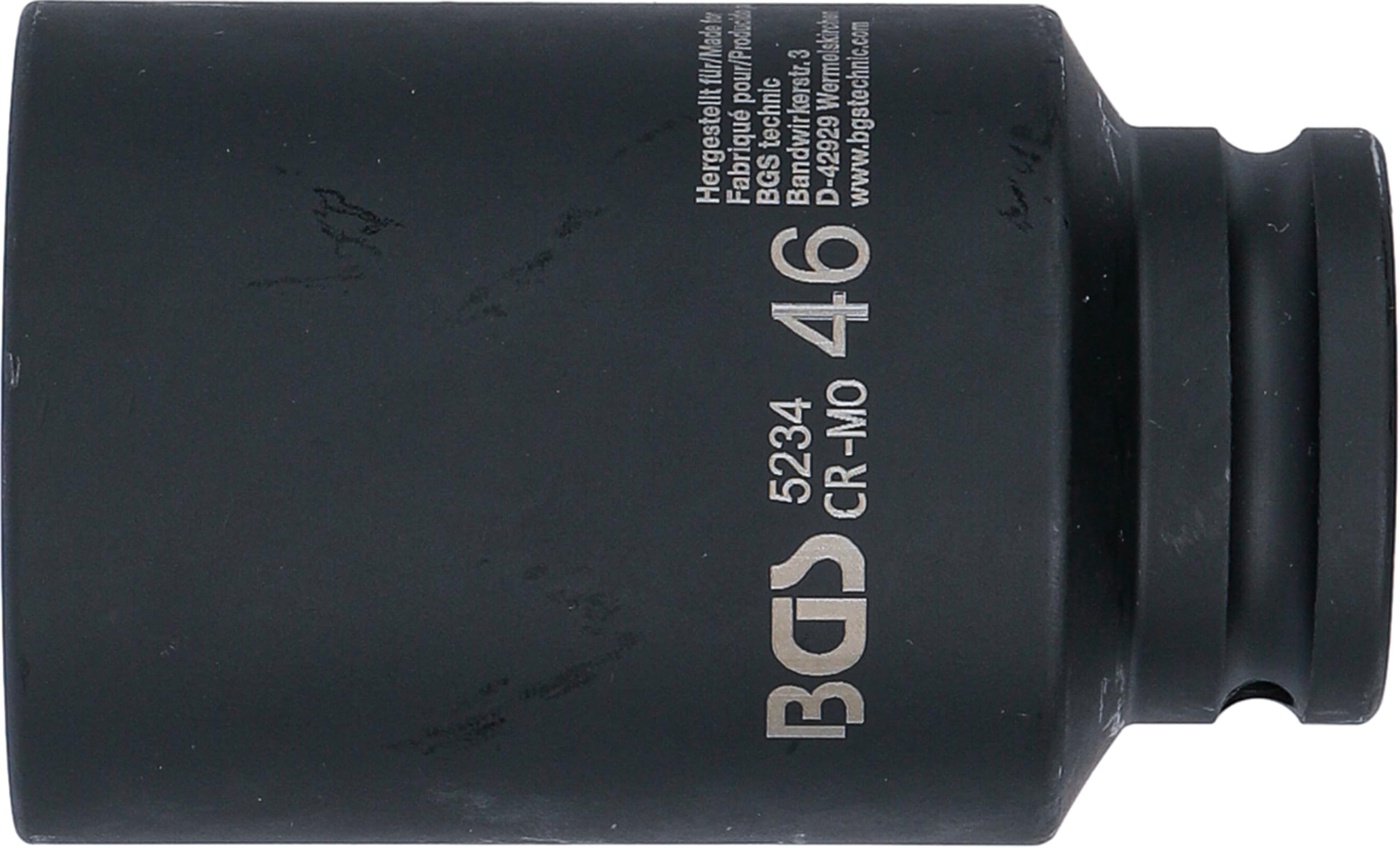 BGS 5234 | Nasadka udarowa dwunastokątna, głęboka | 12,5 mm (1/2") | 46 mm