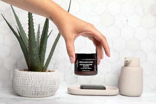 Miniatura 5 de Hidratante facial vegano con ácido hialurónico, aloe vera y niacinamida | 2 onzas | Sin crueldad, sin parabenos, ingredientes naturales | Crema