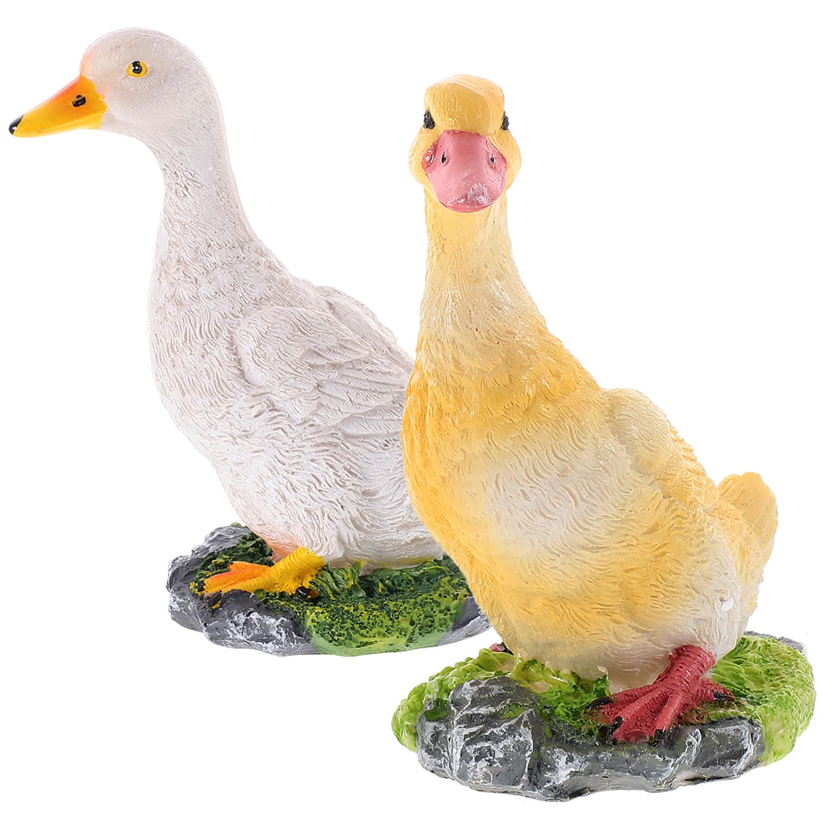 Faux accessoire de décoration haut de gamme Toddmomy, statues en résine simulée pour maison