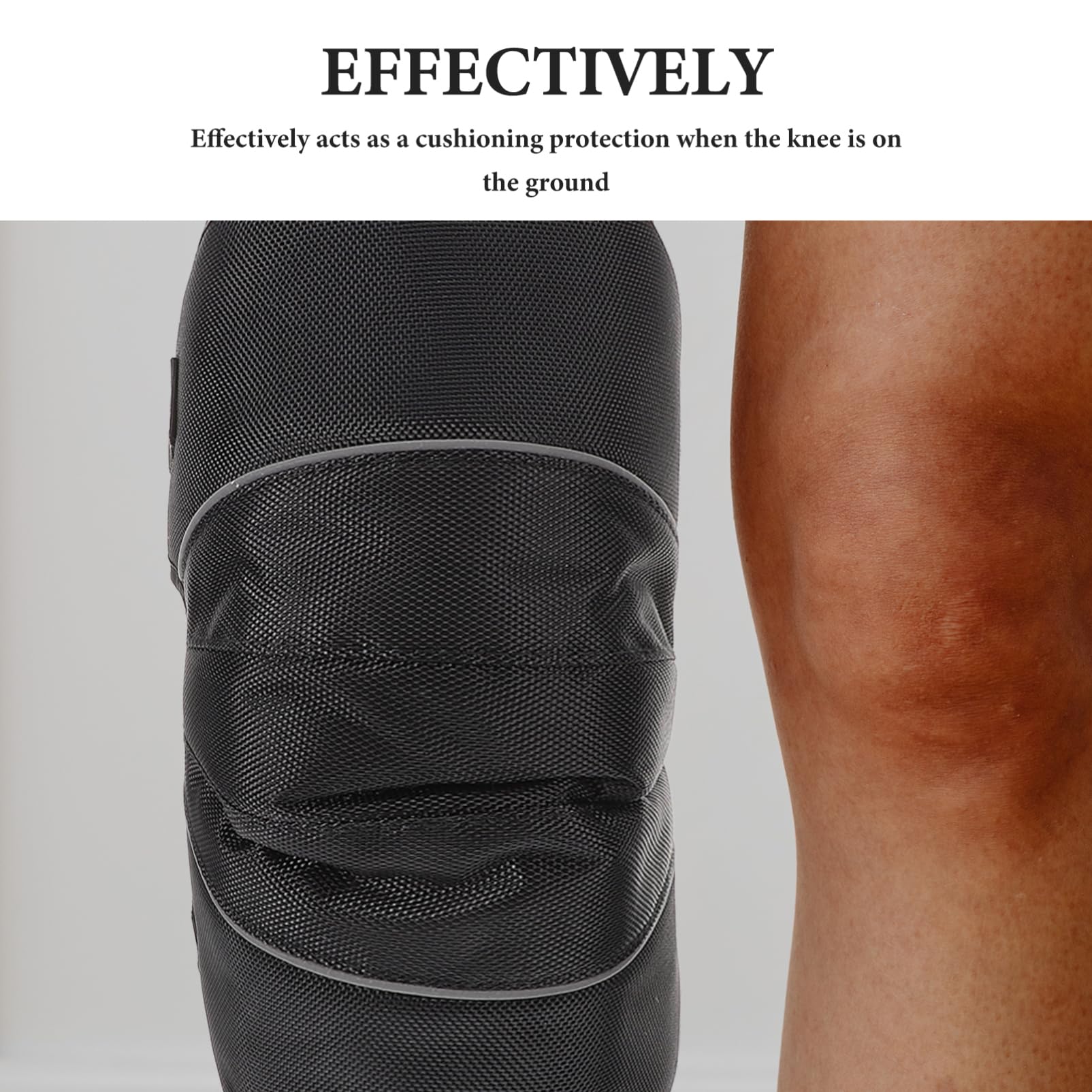 VANZACK 4sets Adjustable Motorcycle Knee Pads Comfortable Protective Gear for Riding Cycling and Outdoor Sports Lightweight Pu Material Absorption and Stability 2pcs*4