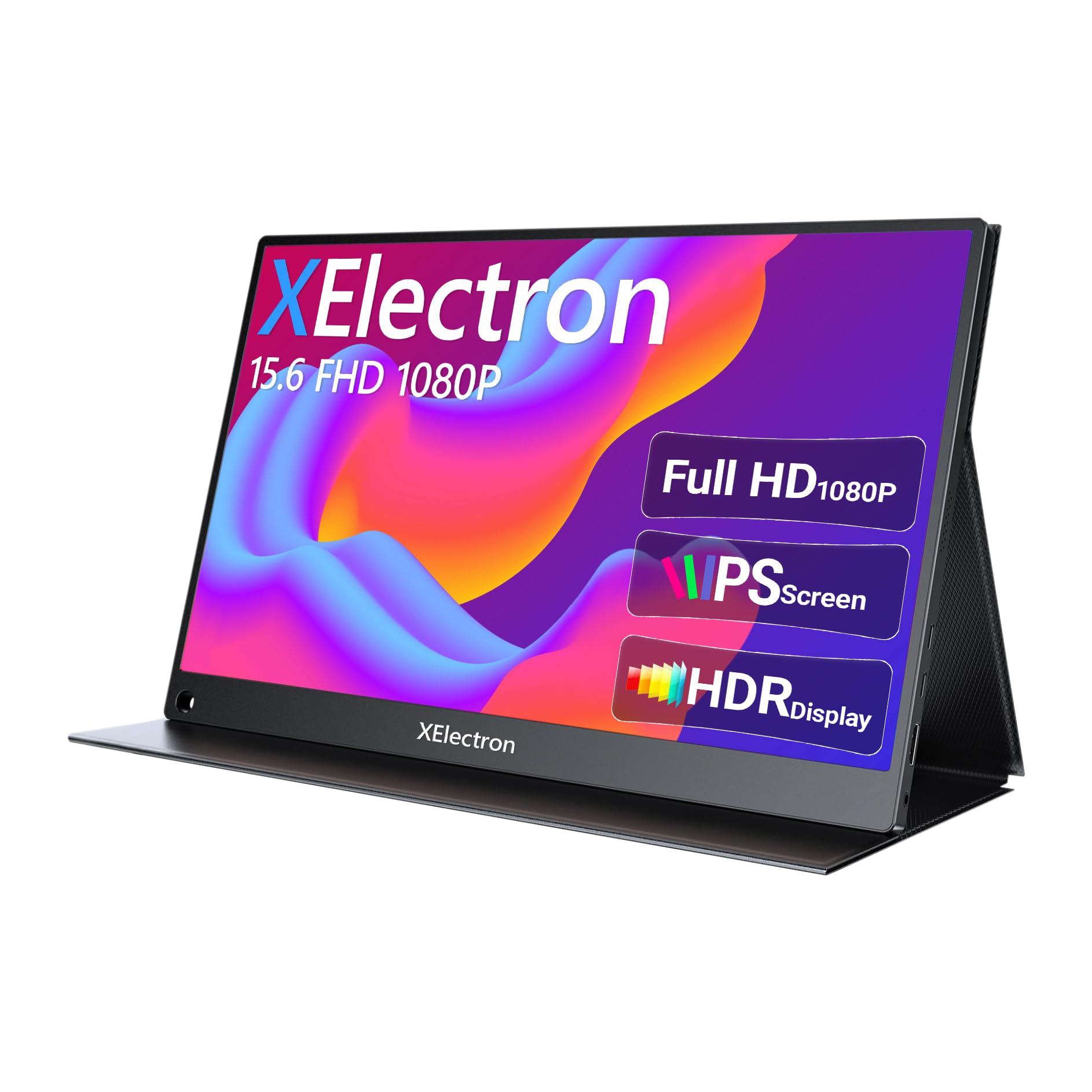See full amazon price history chart for XElectron 15.6 inch IPS Portable Monitor Full HD 1080P Resolution HDR 100% SRGB 300 Nits USB C HDMI Eye Care with Smart Cover & Speakers XElectron 15.6 inch IPS Portable Monitor Full HD 1080P Resolution HDR 100% SRGB 300 Nits USB C HDMI Eye Care with Smart Cover & Speakers (B0BN5WBBLQ) Amazon Price History, Amazon Price Tracker