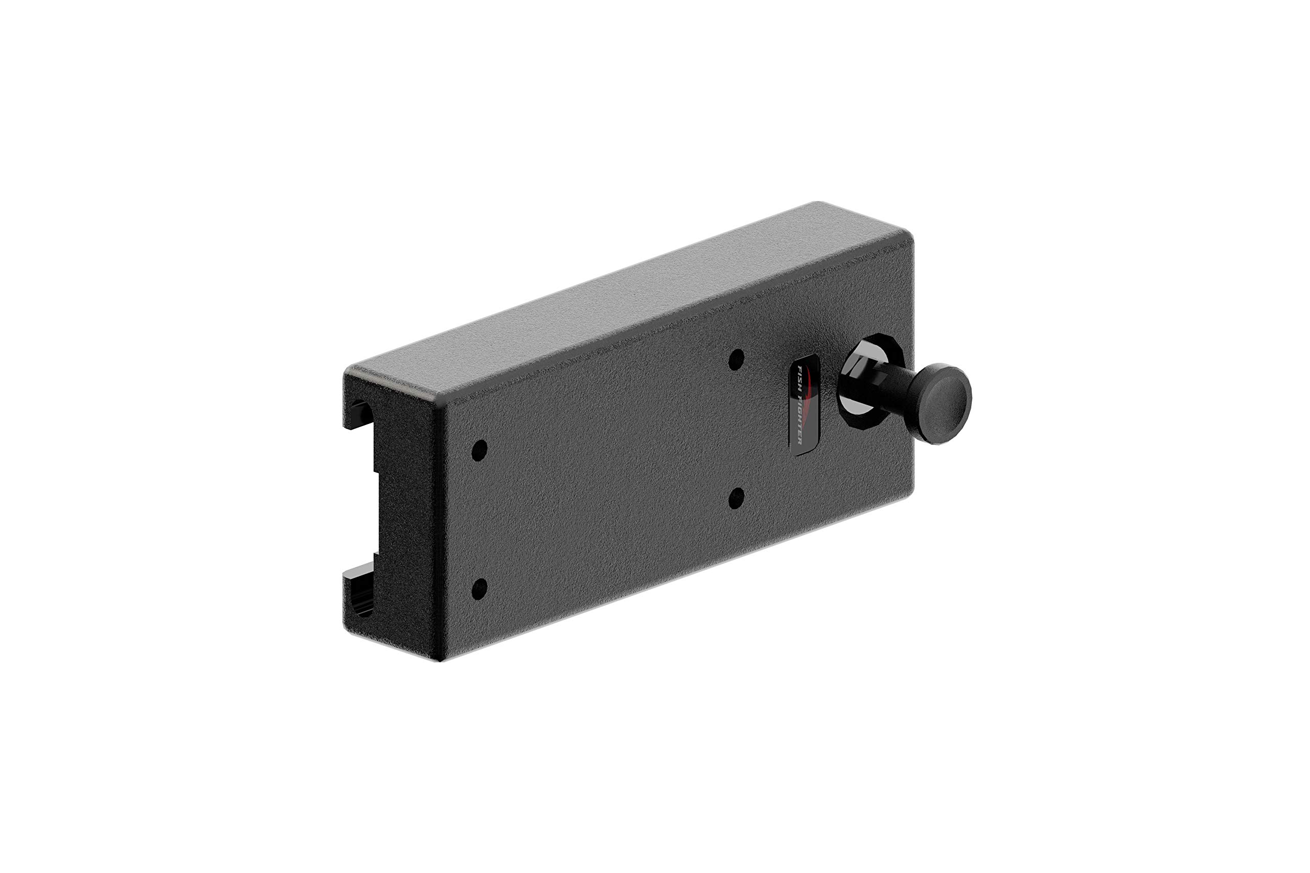 Fish Fighter Boat Rail Sliding Block for Fishing Rod Holder | Fishing Boat Accessories | Easily Move Fishing Gear Around Your Boat - Quick Release System