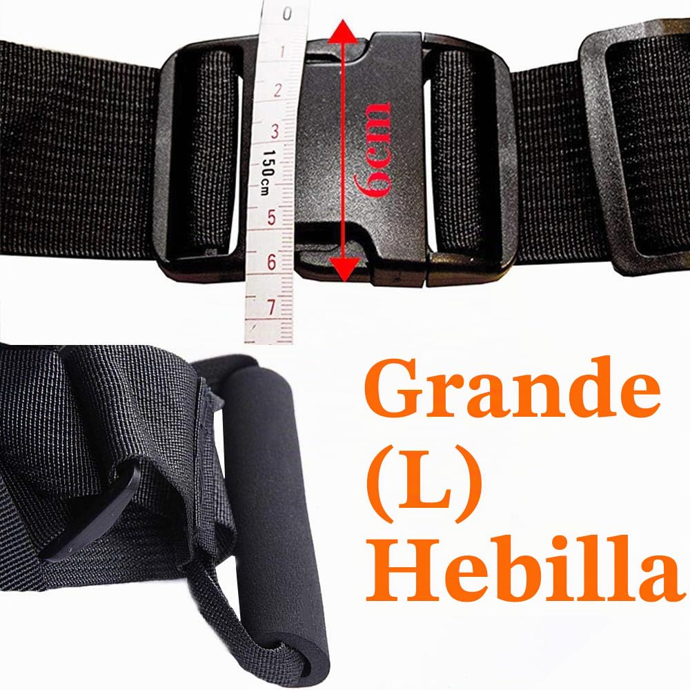 Arnés de motocicleta infantil Jolik ajustable con dos asas, material transpirable en negro
