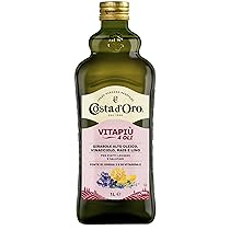 Costa d’Oro – Vitapiù 4 oli, 750 ml. Olio ricco di Omega 3 e 6 e vitamina E. Bottiglia da 75 cl.